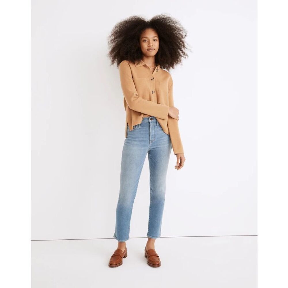 Madewell Stovepipe 24” Light Wash Jeans 24